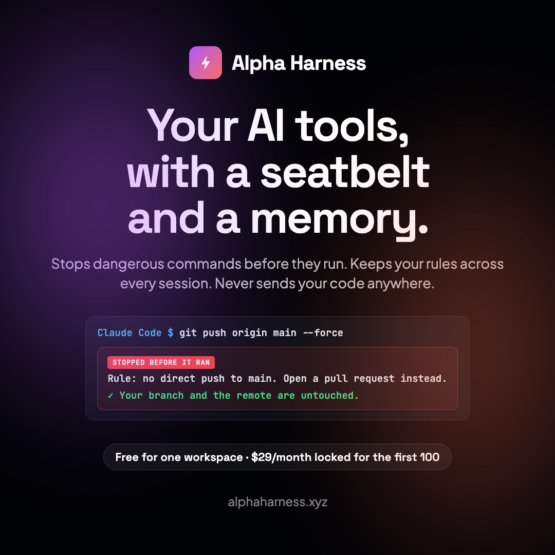 Alpha Harness Square